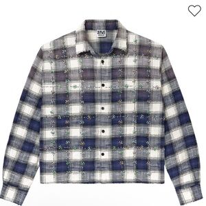 Vale Forever Sky Gems Flannel 'Navy'